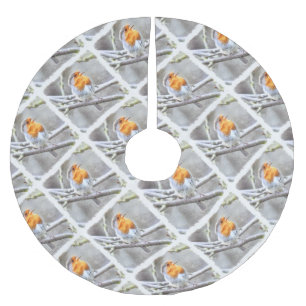 Jupon De Sapin En Polyester Brossé Aquarelle Angélique Robin