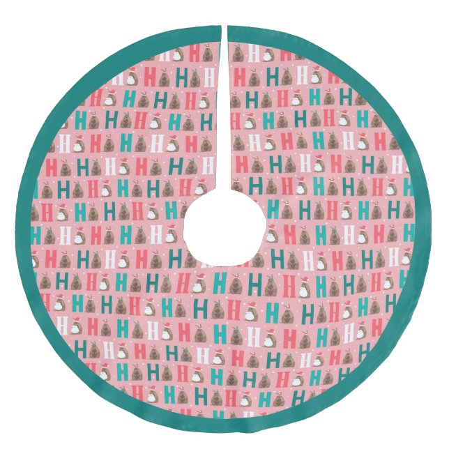 Jupon De Sapin En Polyester Brossé Armadillo Ho Ho Rose (Devant)