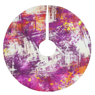 Jupon De Sapin En Polyester Brossé Arrière - plan de blocs Abstraits foncés