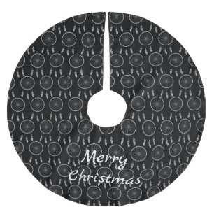 Jupon De Sapin En Polyester Brossé Arrowhead Feathers Pow-wow Thunder_Cove