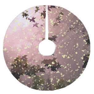 JUPON DE SAPIN EN POLYESTER BROSSÉ AUTOMNE