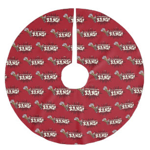 Jupon De Sapin En Polyester Brossé Bébé bush de Noël drôle Xmas Bonbon Bang Dessin An