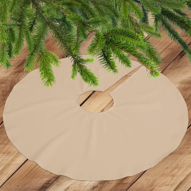 Jupon De Sapin En Polyester Brossé Beige d'ivoire - Jupe en polyester brossé (Créateur téléchargé)
