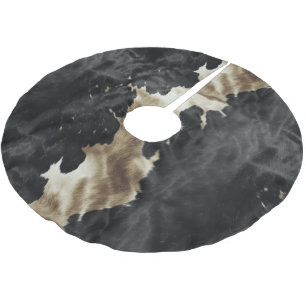 Jupon De Sapin En Polyester Brossé Black Champagne Gold Cowhide