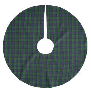 Jupon De Sapin En Polyester Brossé Blackwatch Tartan