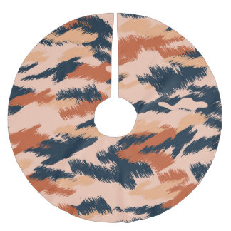 Jupon De Sapin En Polyester Brossé Camouflage Abstrait : Papier peint Vintage sans co
