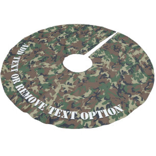 Jupon De Sapin En Polyester Brossé Camouflage militaire des forêts de bois