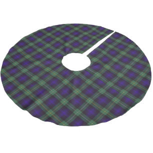 Jupon De Sapin En Polyester Brossé Campbell de tartan d'écossais de plaid de clan