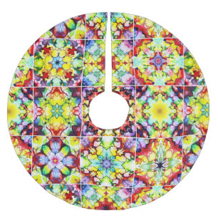 Jupon De Sapin En Polyester Brossé Carrelage méditerranéen, Carreaux d'encre d'alcool