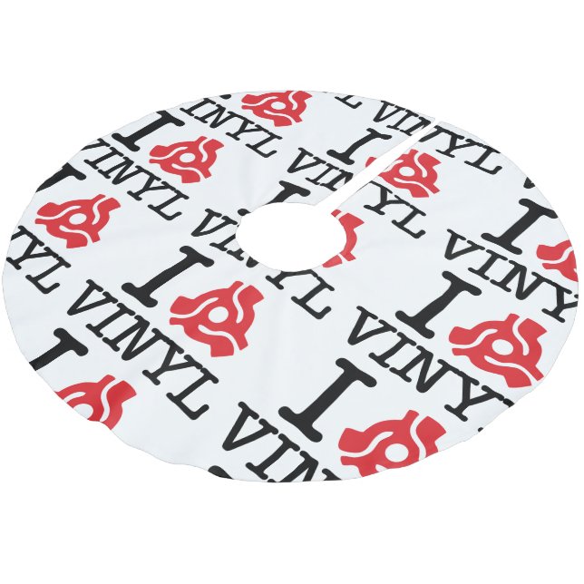 Jupon De Sapin En Polyester Brossé Carte I 45 Vinyl (Angle)