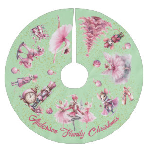 Jupon De Sapin En Polyester Brossé Casse-Noisette Ballet