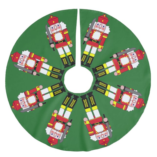 Jupon De Sapin En Polyester Brossé Casse-noix de marche (Devant)