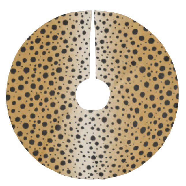 Jupon De Sapin En Polyester Brossé Cheetah Fur réaliste Exotic Poster de animal luxe (Devant)