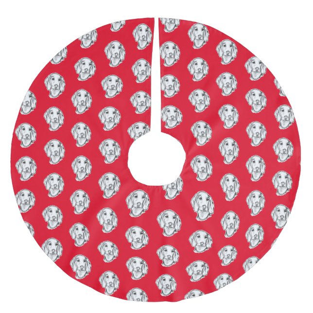 Jupon De Sapin En Polyester Brossé Chien-chien dragon (Devant)