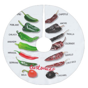 Jupon De Sapin En Polyester Brossé Chiles Fresh and Dry Thunder_Cove