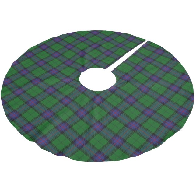 Jupon De Sapin En Polyester Brossé Clan écossais Armstrong Tartan (Angle)