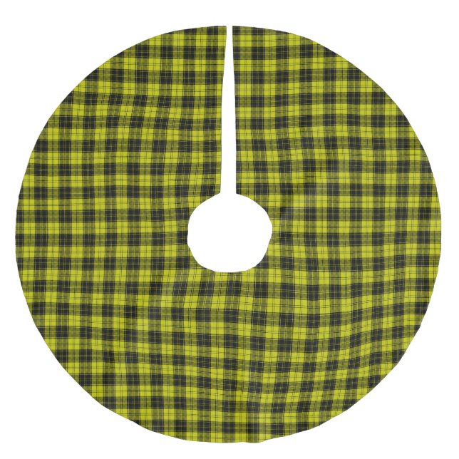 Jupon De Sapin En Polyester Brossé Clan MacLachlan Tartan Plaid (Devant)