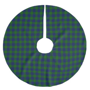 Jupon De Sapin En Polyester Brossé Clan Montgomery Tartan