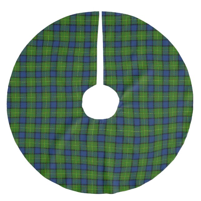 Jupon De Sapin En Polyester Brossé Clan Muir Tartan (Devant)