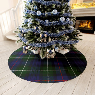 Jupon De Sapin En Polyester Brossé Clan rustique vert plaqué Mackenzie Tartan