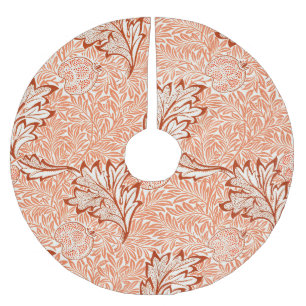 Jupon De Sapin En Polyester Brossé Conception de pomme botanique de William Morris
