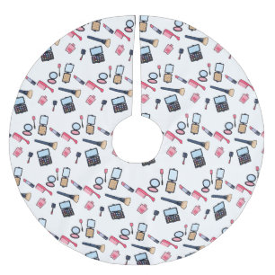 Jupon De Sapin En Polyester Brossé Cosmétique / maquillage illustration