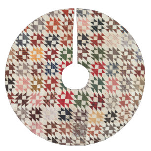 Jupon De Sapin En Polyester Brossé Couvre-lit Double X