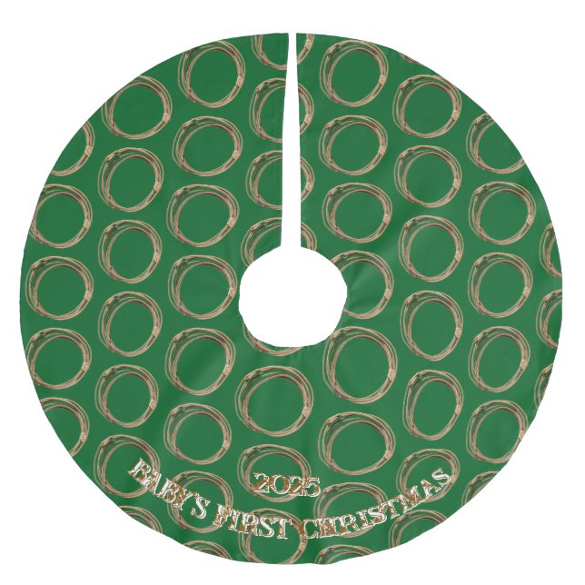 Jupon De Sapin En Polyester Brossé Cowboy Country (Devant)