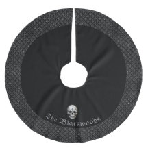 Croix inversée de crâne gothique