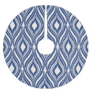 Jupon De Sapin En Polyester Brossé damas marocain, motif sans couture abstraite.