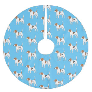 Jupon De Sapin En Polyester Brossé dessin animé de chien beagle
