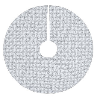 Jupon De Sapin En Polyester Brossé Double Spiral Celtic Pattern