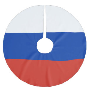 Jupon De Sapin En Polyester Brossé Drapeau de la Russie