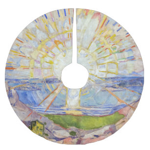 Jupon De Sapin En Polyester Brossé Edvard Munch - Le Soleil 1911