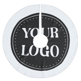 Jupon De Sapin En Polyester Brossé élégant, contemporain, poli et personnalisable