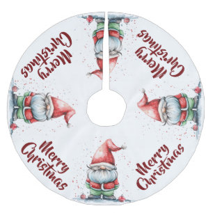 Jupon De Sapin En Polyester Brossé Elf Gnome