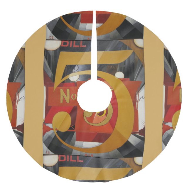 Jupon De Sapin En Polyester Brossé Figure de Cudern Art moderne (Devant)