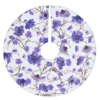 Jupon De Sapin En Polyester Brossé Fleurs de Marigold, papier peint floral transparen