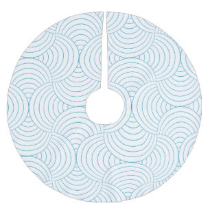 Jupon De Sapin En Polyester Brossé geometric #2