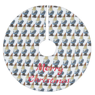Jupon De Sapin En Polyester Brossé Gnome des Fêtes d'hiver Thunder_Cove