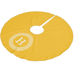 Jupon De Sapin En Polyester Brossé Goldenrod What Grille Clé Grecque Cadre Rnd Initia