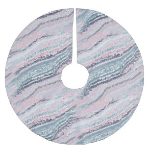 Jupon De Sapin En Polyester Brossé Granit rose bleu gris marbre ardoise pierre