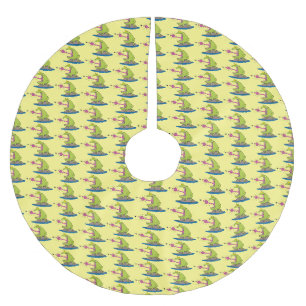 Jupon De Sapin En Polyester Brossé Grenouille amusante et dessin animé de mouche