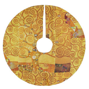 Jupon De Sapin En Polyester Brossé Gustav Klimt Arbre de Vie : Symboliste Art Nouveau