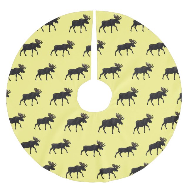 Jupon De Sapin En Polyester Brossé Illustration de dessin sur l'orignal (Devant)