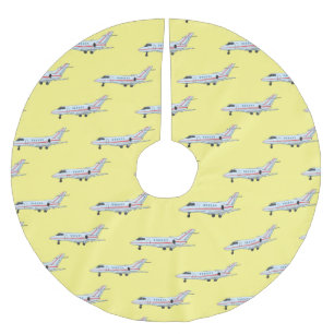 Jupon De Sapin En Polyester Brossé Illustration de jet privé