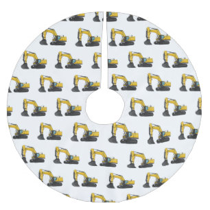 Jupon De Sapin En Polyester Brossé Illustration de la pelle Crawler