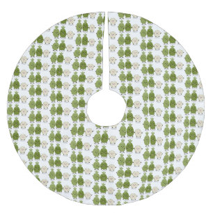 Jupon De Sapin En Polyester Brossé Illustration de mignonne guava feijoa