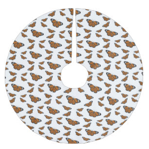 Jupon De Sapin En Polyester Brossé Illustration de papillon monarque
