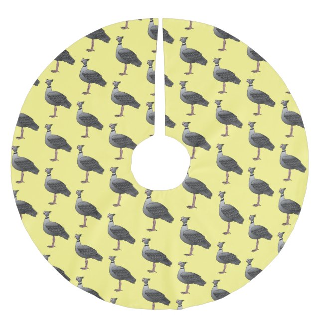 Jupon De Sapin En Polyester Brossé Illustration d'oiseau du crieur du sud (Devant)